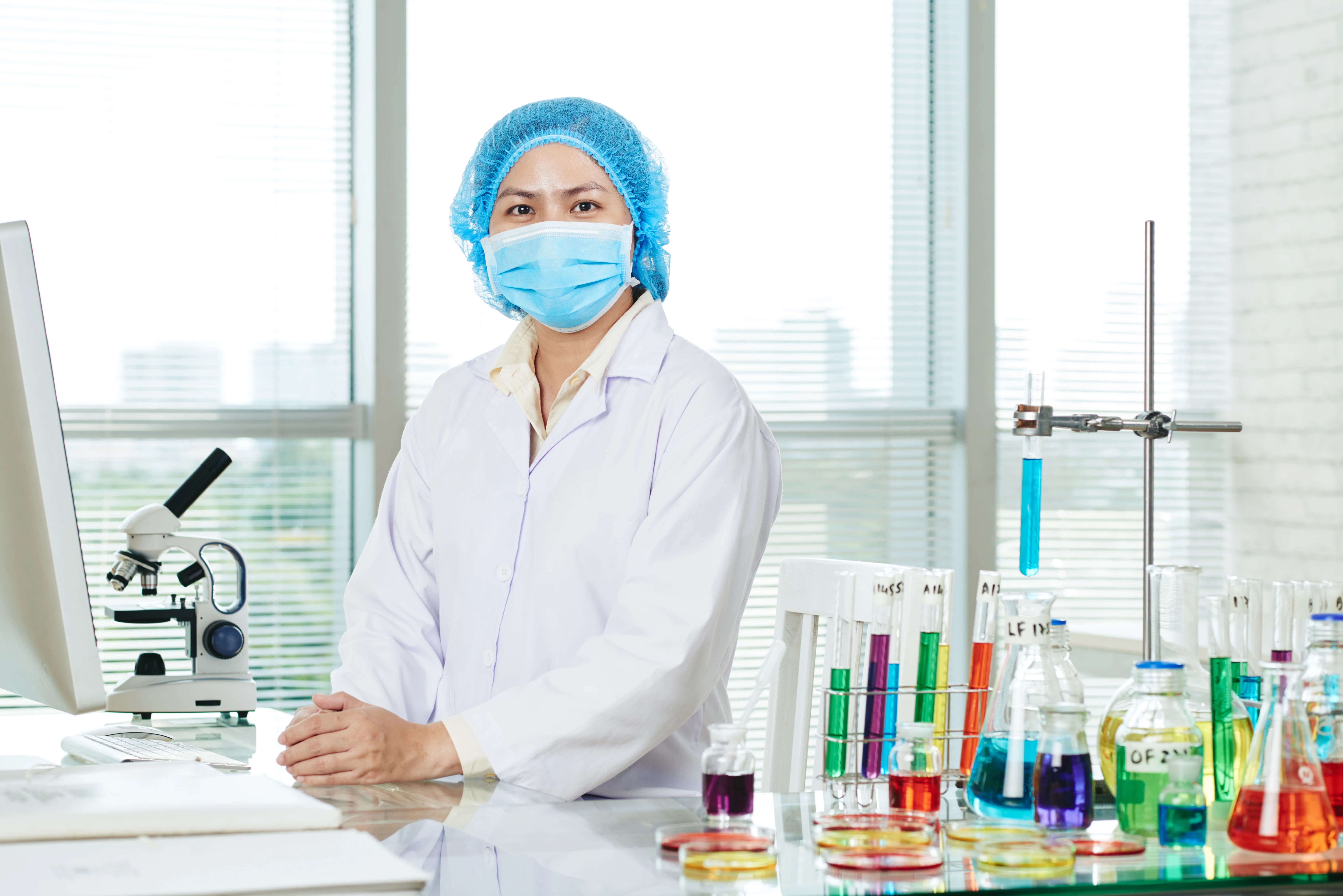 Lab director portrait
